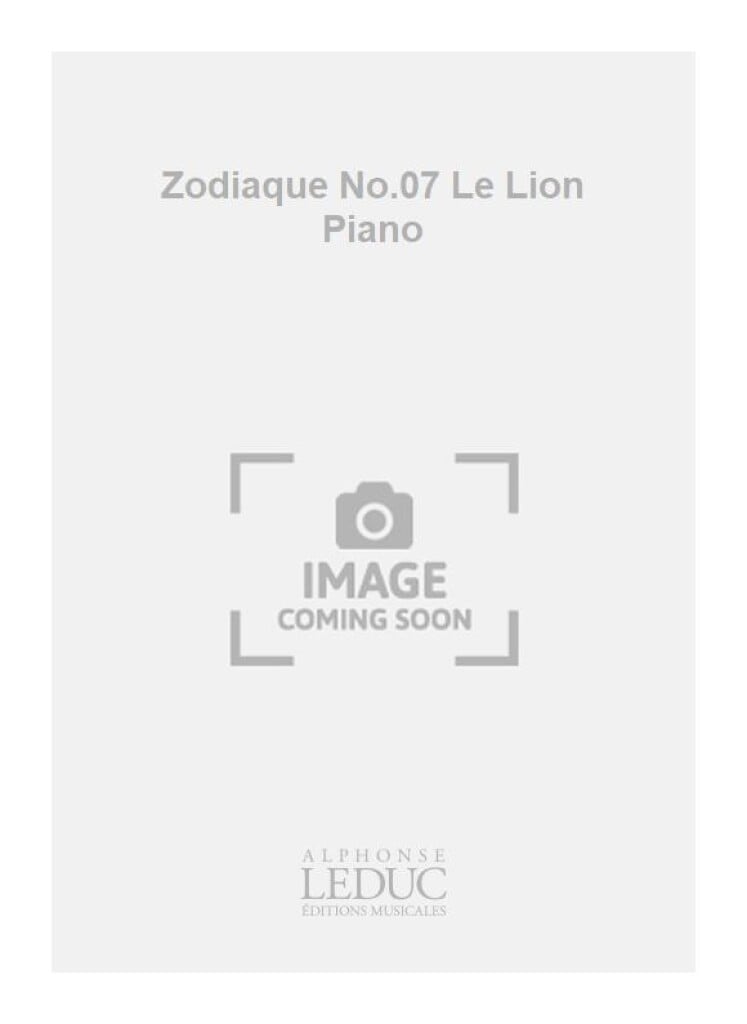 Zodiaque No.07 Le Lion Piano